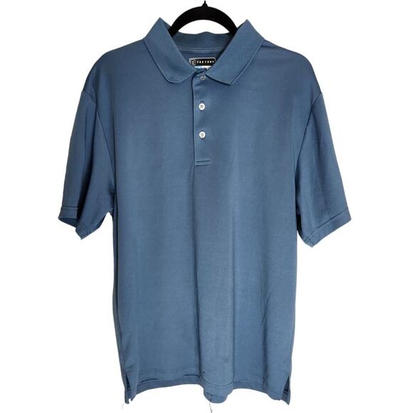 PGA Tour Mens Airflux Performance Shortsleeve Polo Size L - Picture 1 of 5